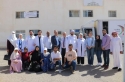 215 مستفيدا من الحملة الطبية للبر والاحسان في قريتي رحمة وقطر